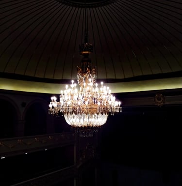 With a little Ilumination... Municipal Theatre, Piraeus