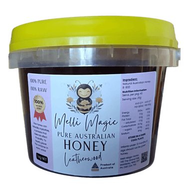 raw Tasmanian Leatherwood honey 1 kg