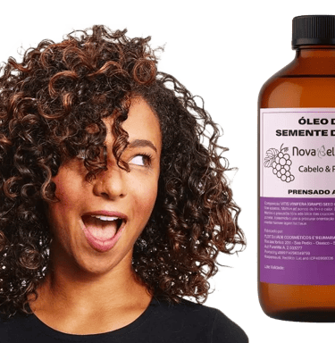 Óleo De Semente De Uva Vegetal Puro Umectação Capilar 500ml