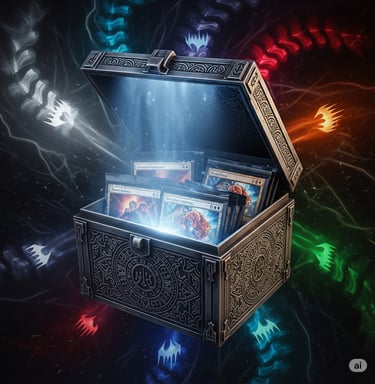 A mystery Box of MTG Items