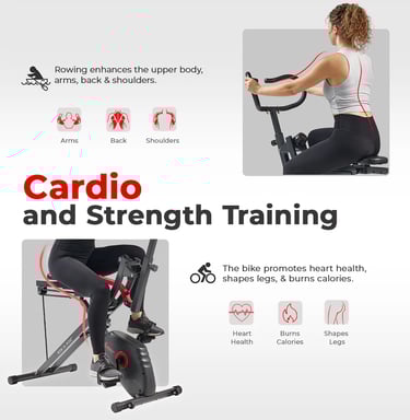 Row and Ride exercise machine