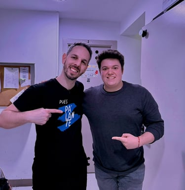 David Cepo en Barcelona en el Teatro Coliseum junto a Alex Moyano Millan