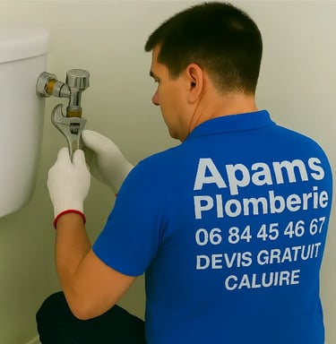 remplacement robinet d arret toilette wc urgence fuite plomberie plombier caluire 69300