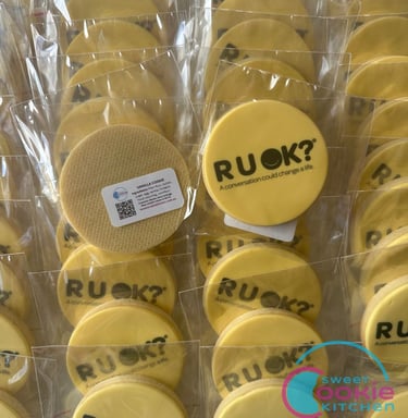 RU OK? Day cookies