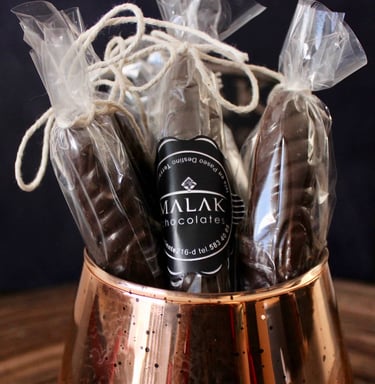 Puros de chocolate
