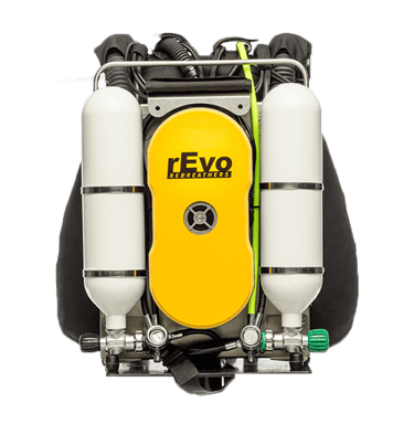 rebreather Revo Micro, Mini et classic, le revo est un recycleur de type HCCR