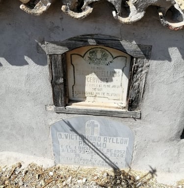 Lugar del último descanso de Victoriano (de sus criadas, también)