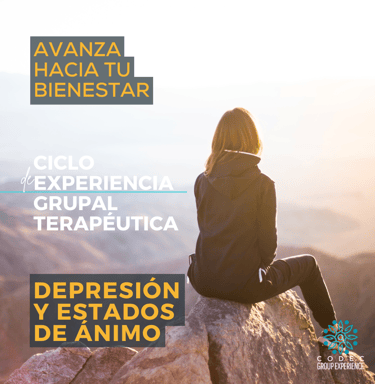 Ciclo de experiencia grupal terapéutica de Manejo de la depresión y trastornos del estado de ánimo