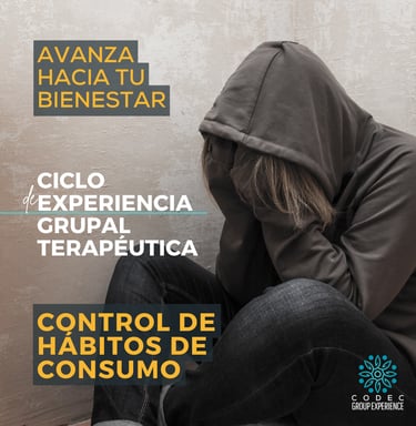 Ciclo de experiencia grupal terapéutica de Control de los hábitos de consumo