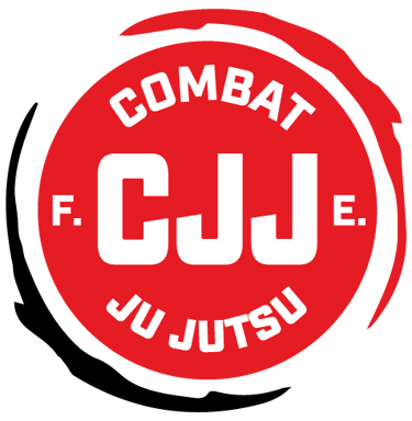 Logotipo oficial de la Federación Española de Combat Ju Jutsu. Principal organización difusura del CJJ en España.