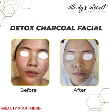 Body's Secret detox charcoal facial