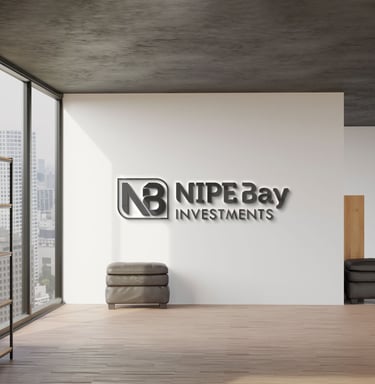Imagen de una pared con el logo de la empresa en el recibidor