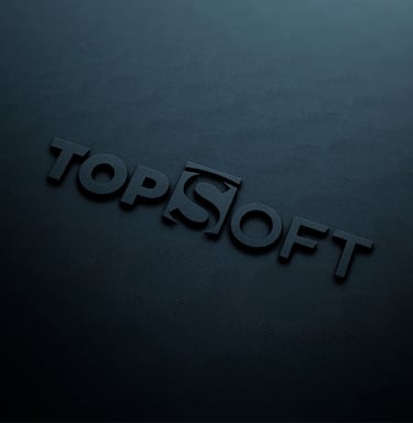 Imagen de un mock up de un logotipo a relieve.