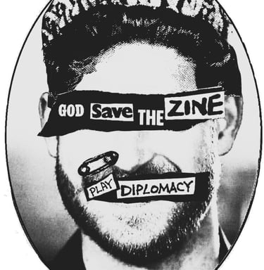God save the zine logo