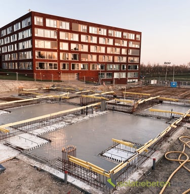 werkvloer fundering schuimbeton