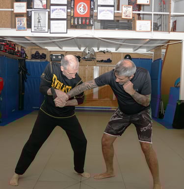 Combat Cuentada contrôle du couteau