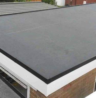 Flat roof sample