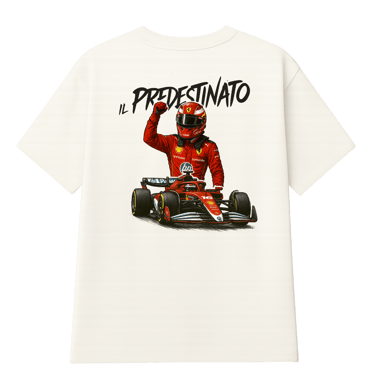 T-shirt di Charles Leclerc, design Noline dedicato Formula1