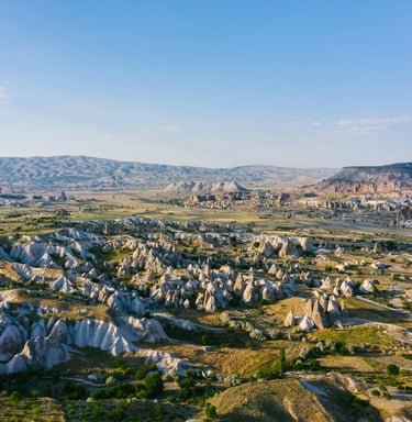 Göreme Türkei Inland, Felsen und Berge