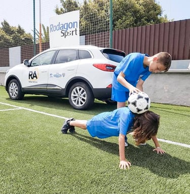 taller de fútbol freestyle