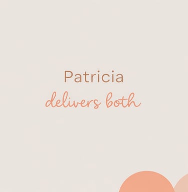 Statement- Patricia Delivers Both