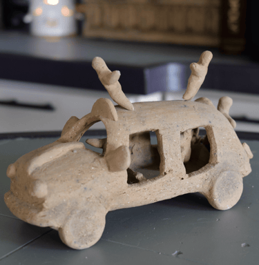 Handcrafted Cochito de Ocumicho