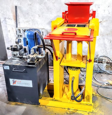 Semi Automatic Brick Making Machine