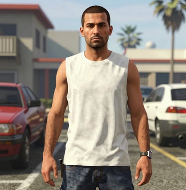 A vibrant digital art showcasing a collection of Rockstar game accounts with colorful game icons and a sleek interface.