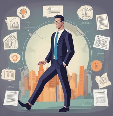 A two-story bus with advertising on its side is parked in an urban environment. The advertisement displays the brand 'DAIKIN' and some text in a foreign script. There is construction scaffolding in the background, along with residential buildings and a parked car.