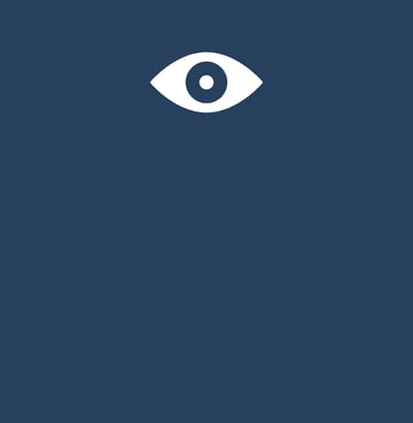 a blue and white eyeball with a white eyeball