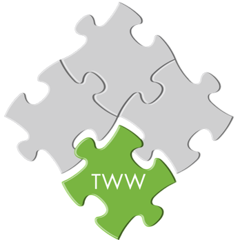 The wellness way logo finding the missing piece to your health
