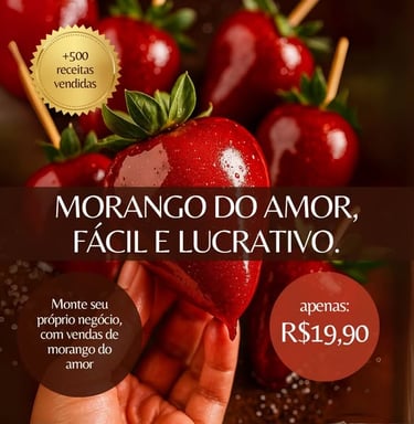Ebook Morango do Amor Fácil e Lucrativo