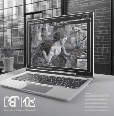 A glowing neon sign displaying the letters 'AI' is mounted on a dark, textured wall that resembles a circuit board or technological pattern.