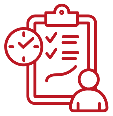 a clipboard with a clipboard with a clipboard with a checklist of