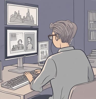 A collection of colorful sports memorabilia displayed on a wooden shelf.