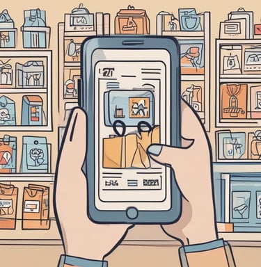 A vibrant display of sports collectibles including trophies and figurines.