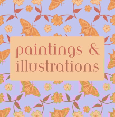 paintings and illustrations available for licensing from Designs by KLM