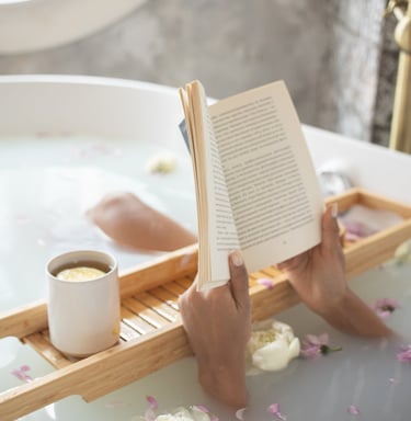 Terapia de baño con plantas