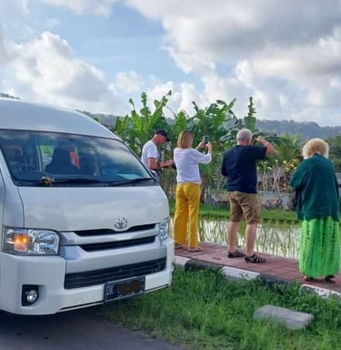 The Jatiluwih rice terrace excursion