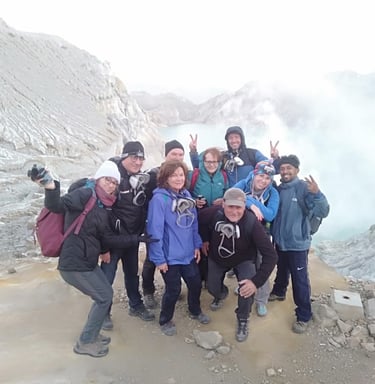 the Ijen - Blue flames excursion