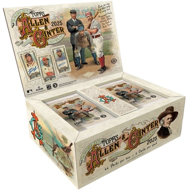 2025 Topps Allen and Ginter Baseball hobby box sealed packaging