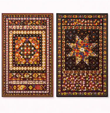 Traditional Ralli patchwork quilts