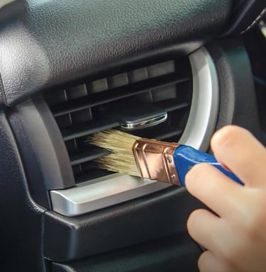 Cleaning Toyota AC Vents