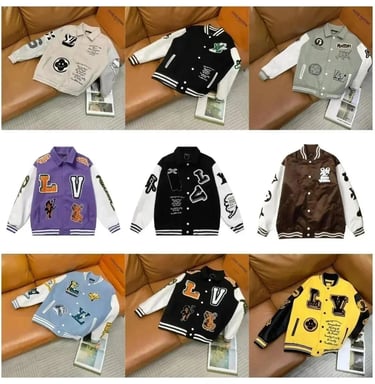 Litbuy varsity and bomber jacket finds