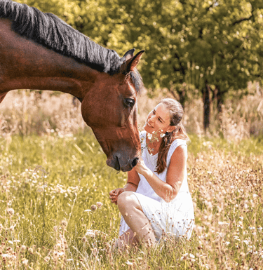 Tier-Mensch-Porträt