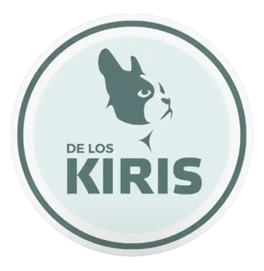 Logo de "De los Kiris" - Criadores de Boston Terrier y Caniche Toy