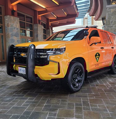 Full wrap on OPP suv