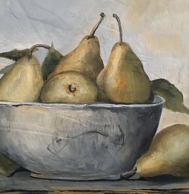 Pear Still Life