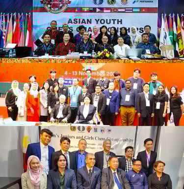 Ellie Emira and Asian Chess Federation, at Asian Youth Indonesia 2022, Eastern Asia Thailand 2022,