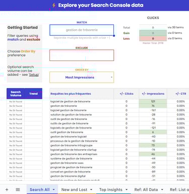 google search console data explorer